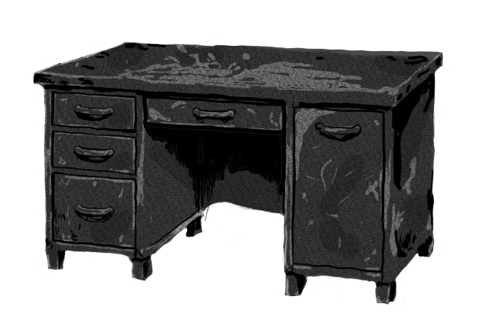 Ink objects: Desk
